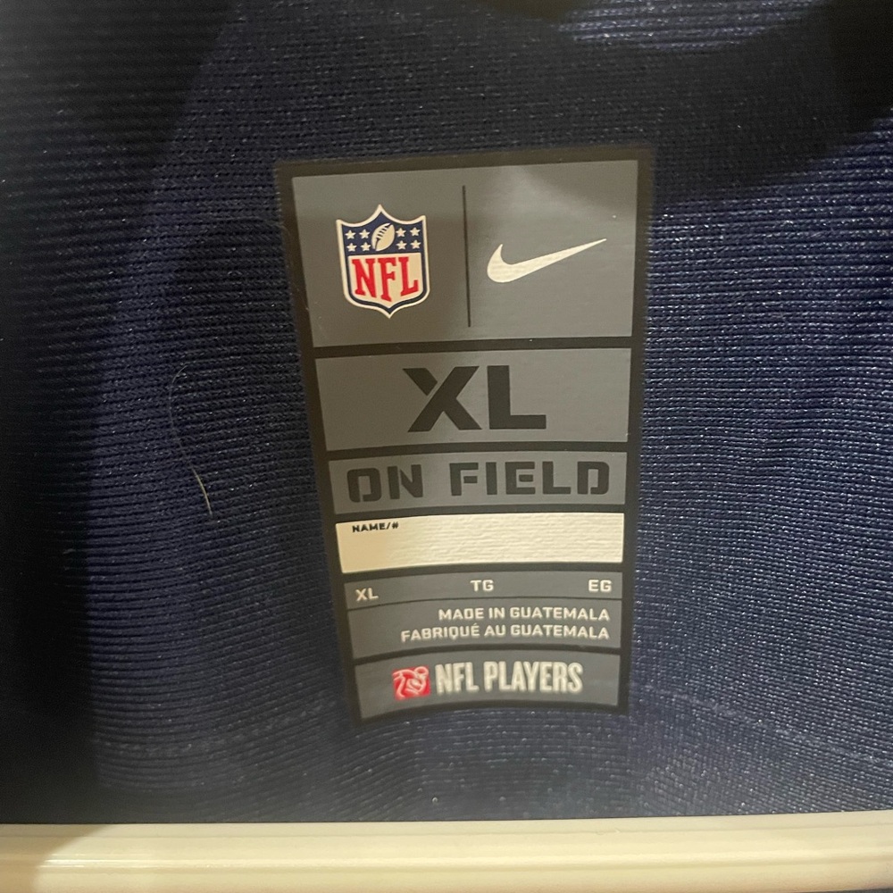 Nike On Field XL Jersey in Navy - Picture 3 of 3